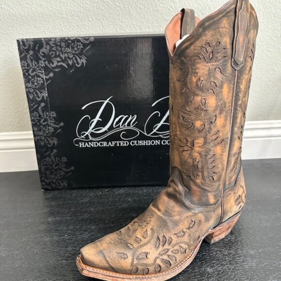 Dan Post Cowboy Boots - Picture 2 of 6
